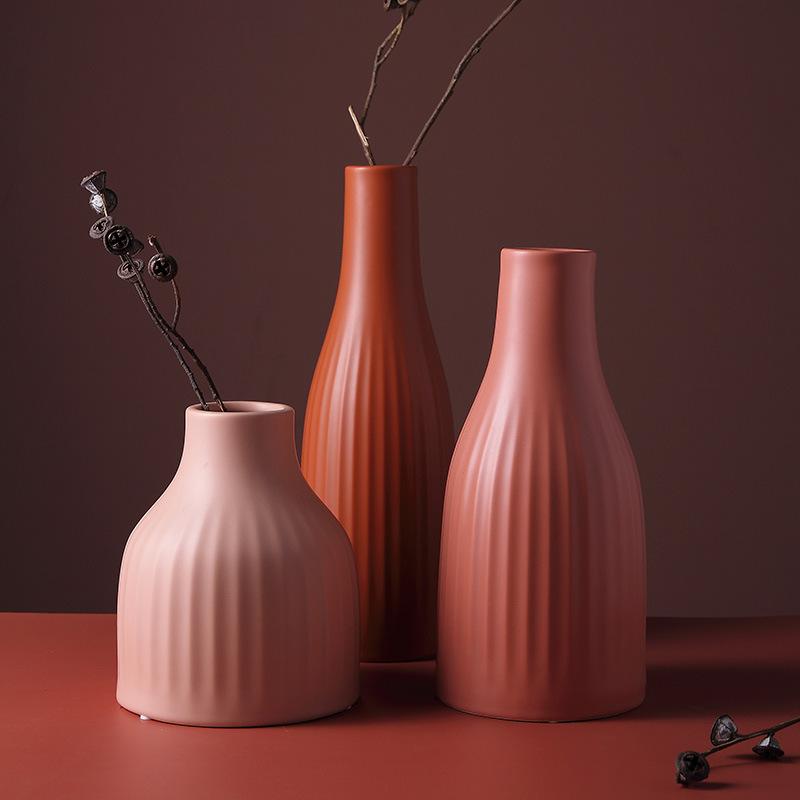 Bulb Vase - Dusty Pink - 18cm - Razzino Furniture