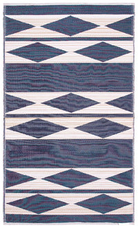 Eco Outdoor Rug - Cairo Black & Tan - Razzino Furniture