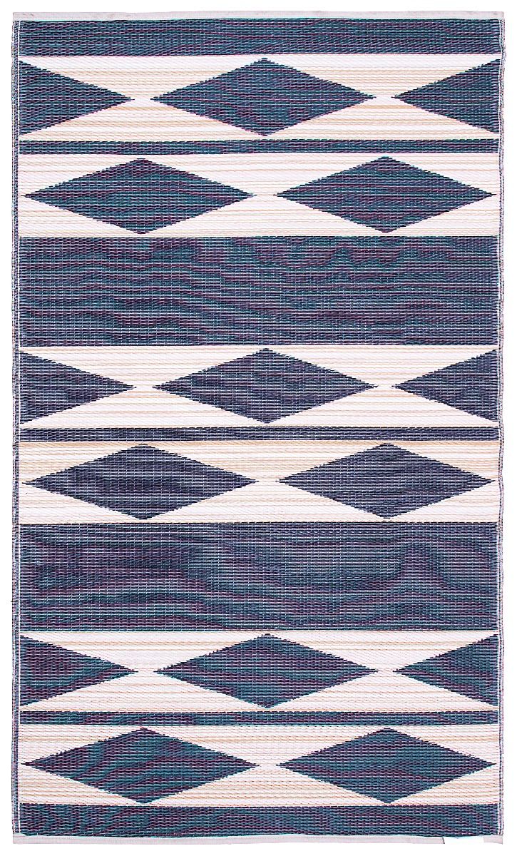 Eco Outdoor Rug - Cairo Black & Tan - Razzino Furniture