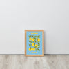 Capri Lemons Framed Art Print