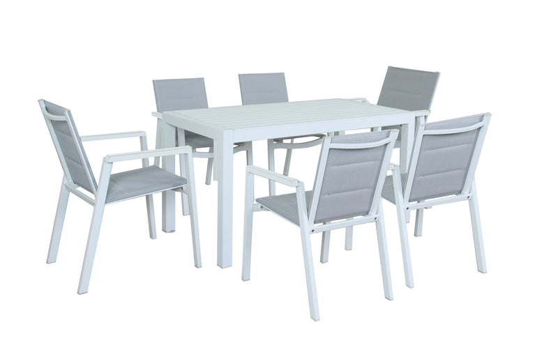 Cove Aluminium Sling Outdoor Dining Chair - Razzino Furniture