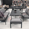 EURO 6pc Aluminium Outdoor Lounge & Dining Set - Razzino Furniture
