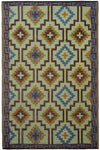 Eco Outdoor Rug - Mexicana - Blue & Brown - Razzino Furniture