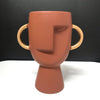 Inca Man Vase - Rust & Gold - 17.5cm - Razzino Furniture