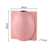 Large Egg Vessel Vase - Pink - 26cm - Razzino Furniture