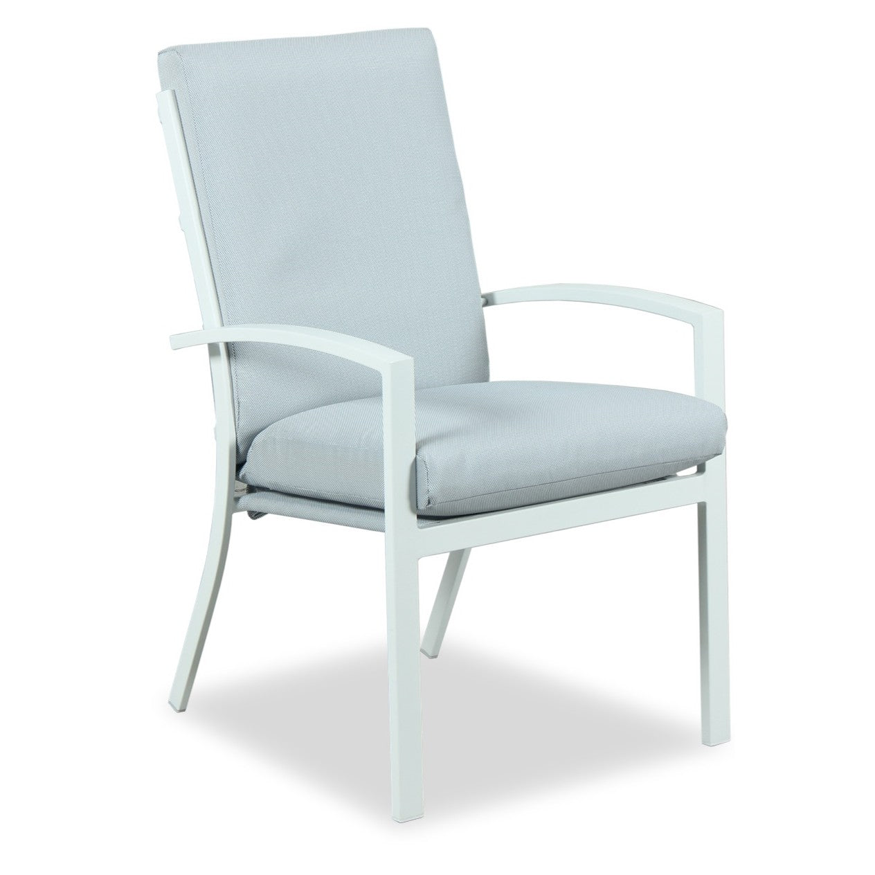 Oslo High Back Outdoor Dining Chair - White - Razzino Furniture