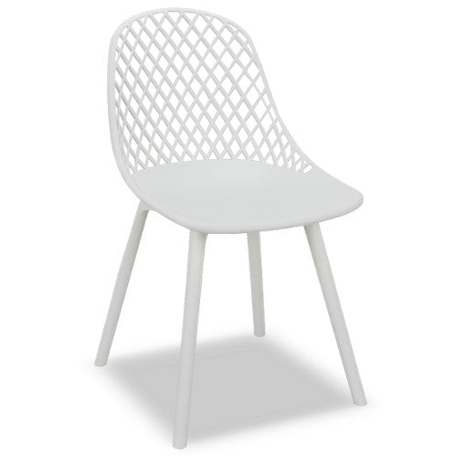 Roma Resin Outdoor Chair - White