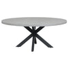 Round Cement Dining Table 1700mm