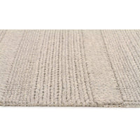 Skandi - Natural Grey Braid Weave Wool Rug - Razzino Furniture