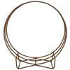 Steel Wood Stack Holder Circle Ring Stand 80cm 100cm 120cm - Razzino Furniture