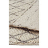 Urban Ivory Chunky Knit 15mm Pile Wool Blend Rug - Razzino Furniture
